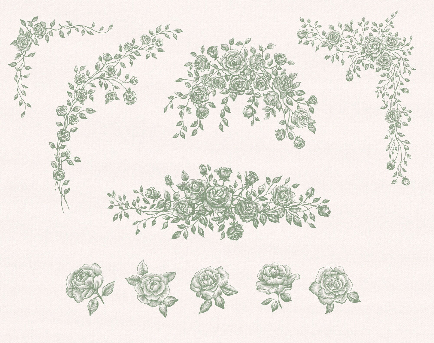 Rose Garden Green