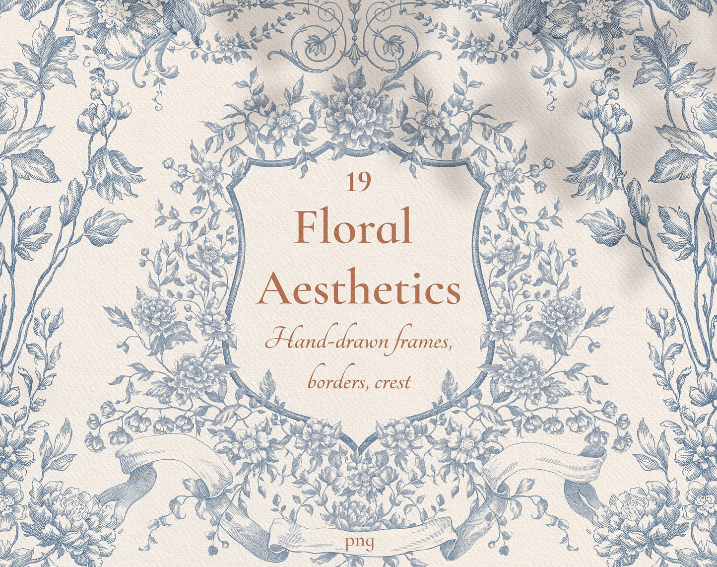 Floral Aesthetics Blue