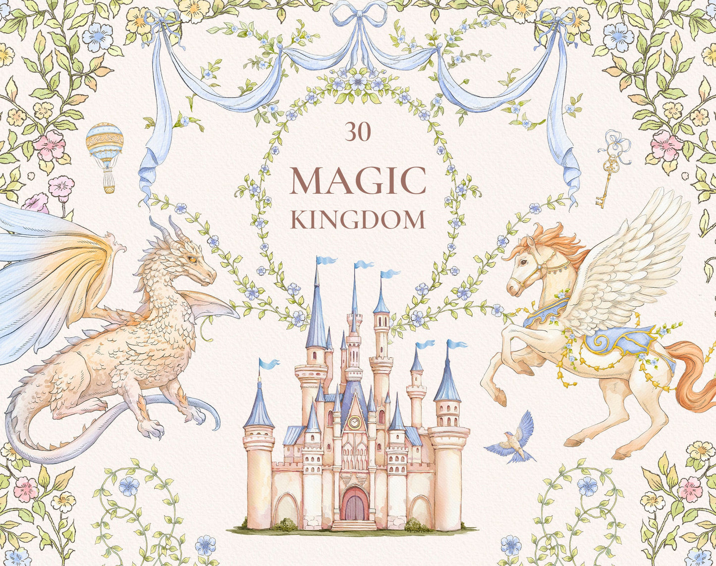 Magic Kingdom Blue