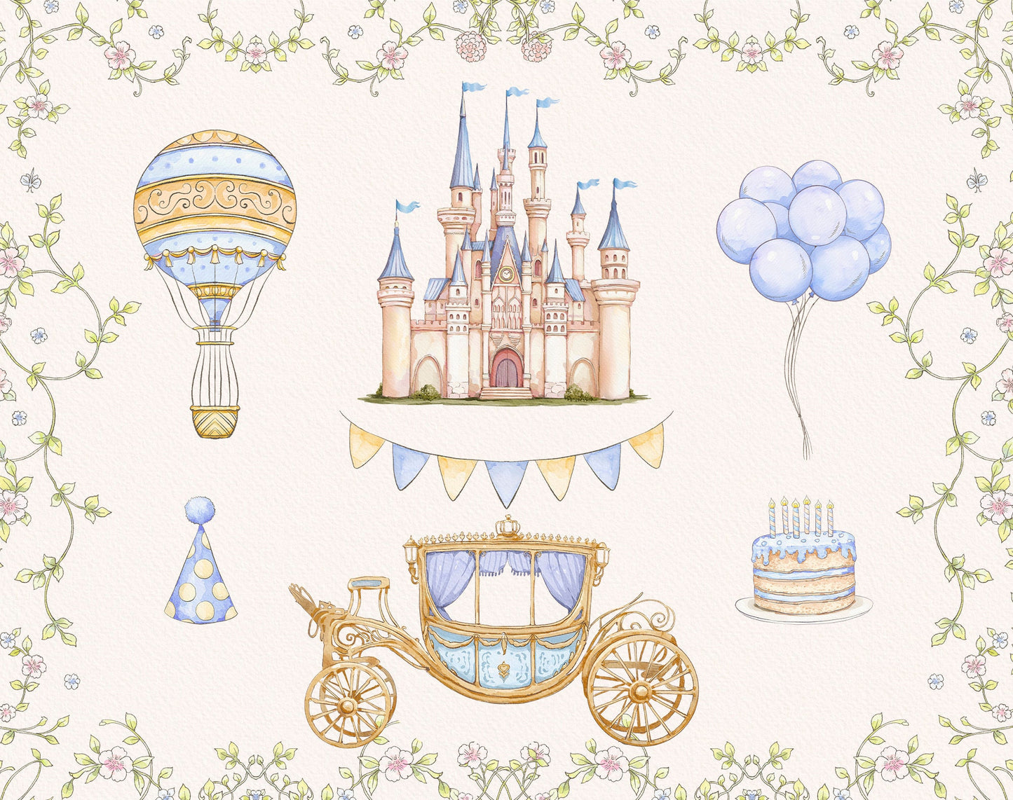 Magic Kingdom Blue