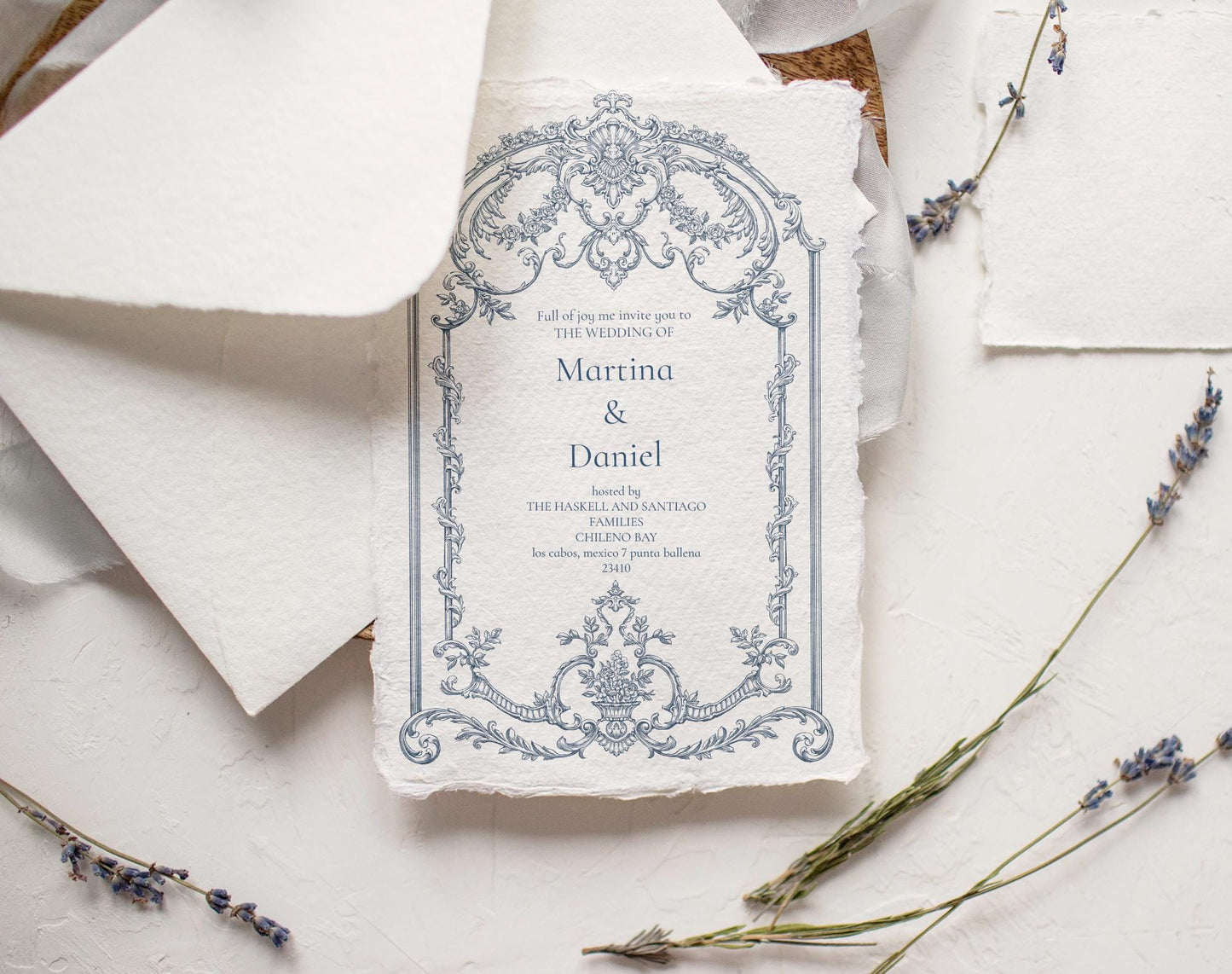 Baroque Allure Blue