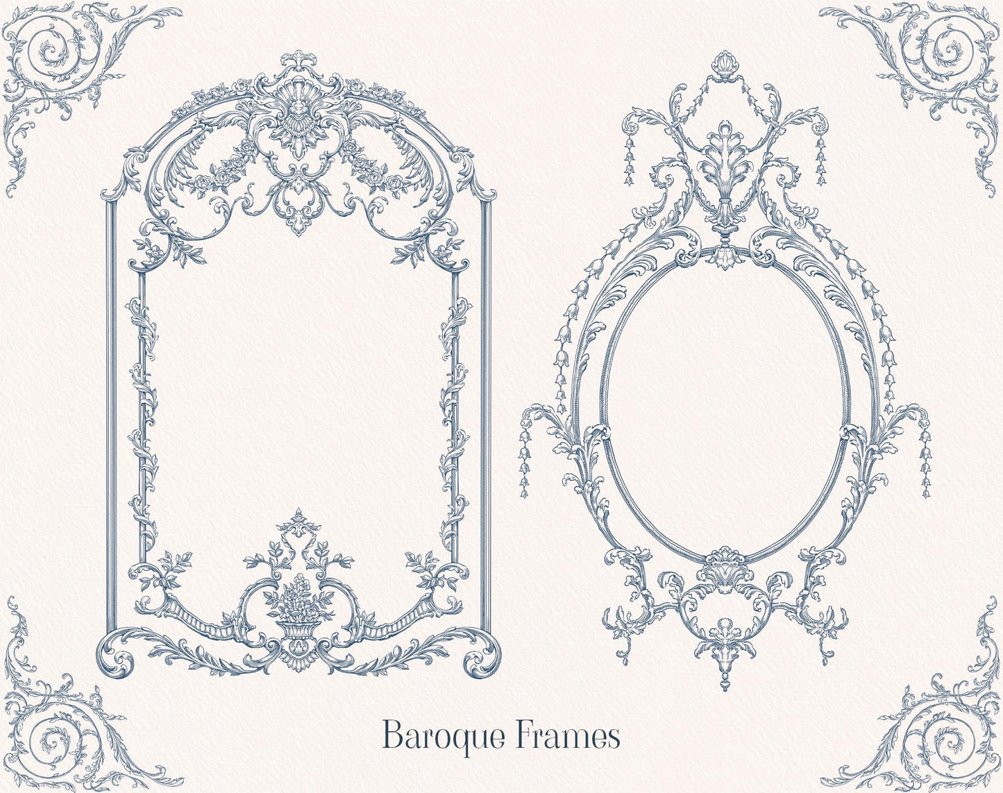 Baroque Allure Blue
