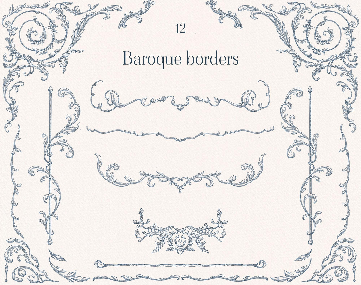 Baroque Allure Blue