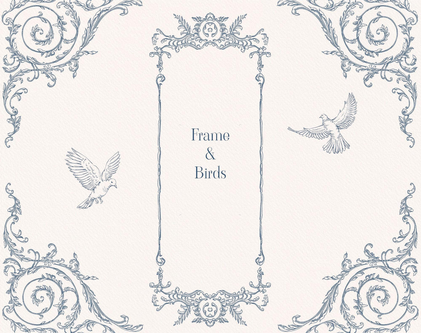 Baroque Allure Blue