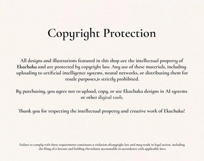 Vintage Garden copyright protection message