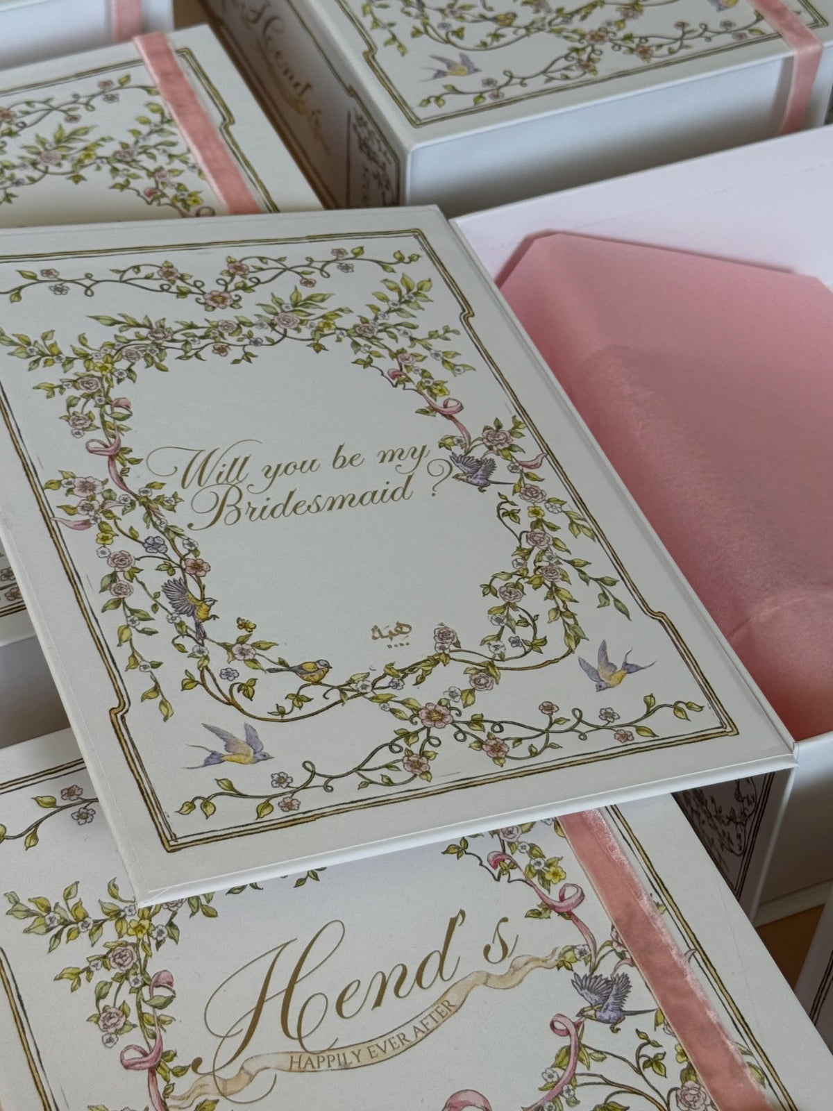 Custom Bridesmaid Boxes by Heba, image 1