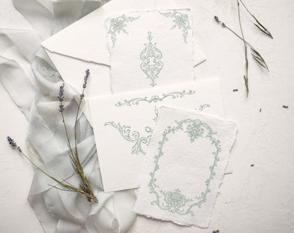 Baroque Frame Green
