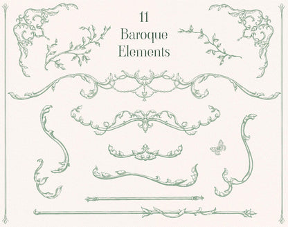 Elegant Crest Green