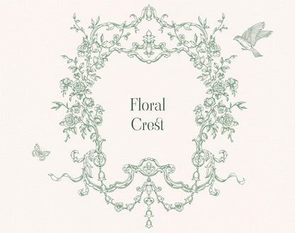 Elegant Crest Green