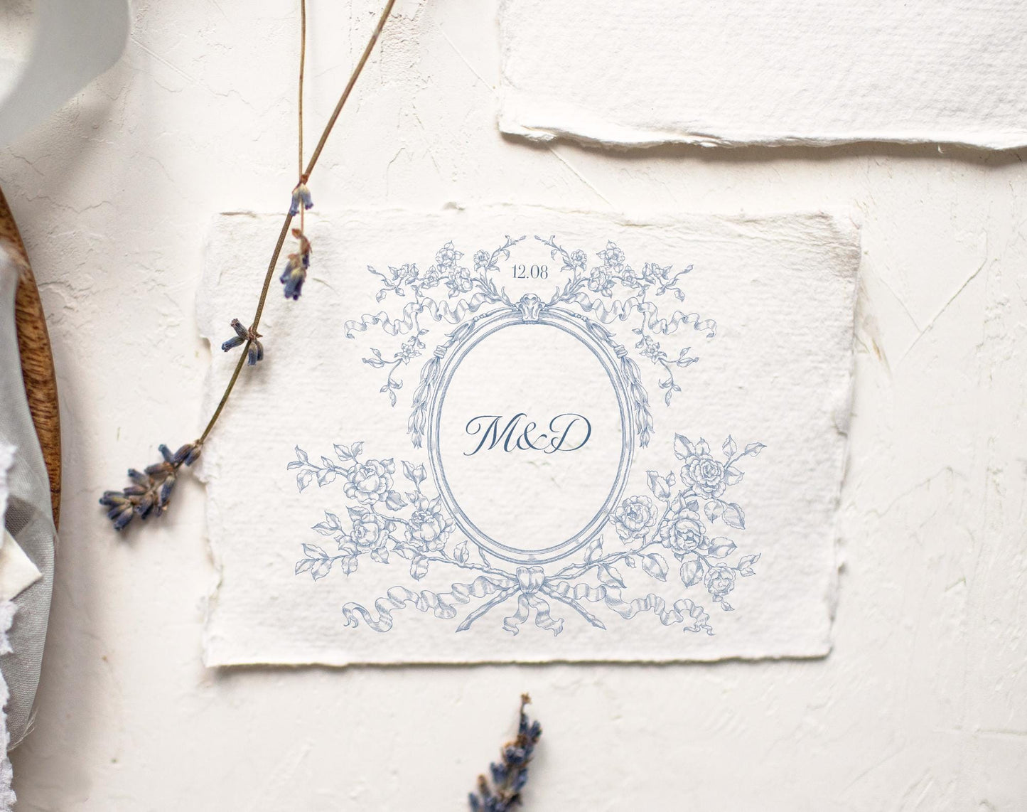 Vintage Crest Blue