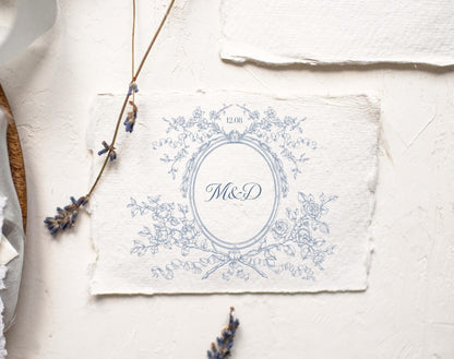 Vintage Crest Blue