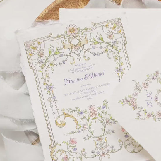 Video: browse all 15 Floral Grace clip-art elements in action