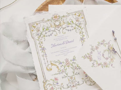 Video: browse all 15 Floral Grace clip-art elements in action